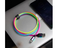 VIGGO DESIGN Kabel USB-microUSB VIGGO 1m Tęczowy ^ - 1458564 - zdjęcie 4